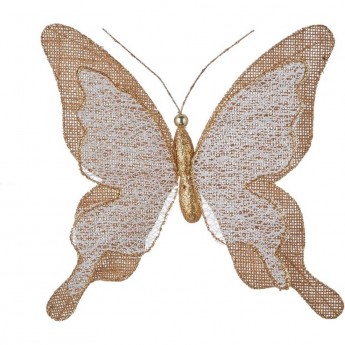 Бабочка коричневая HOUSE OF SEASONS Ø 18 см клипса Бабочка коричневая HOUSE OF SEASONS Ø 18 см клипса