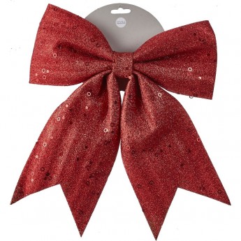 Бант красный HOUSE OF SEASONS 28*33 см