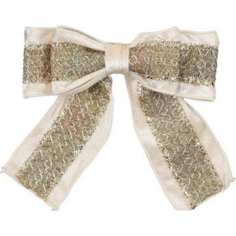 Бант платина HOUSE OF SEASONS 30*8*5 см на клипсе