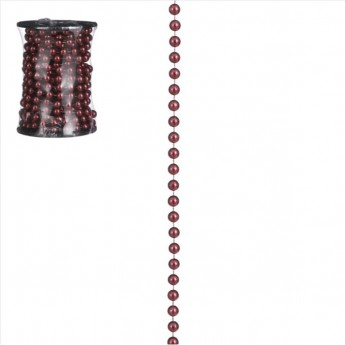 Бусы на елку красные HOUSE OF SEASONS 500 см