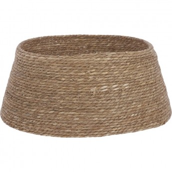 Джутовая корзина для елки коричневая 26*58 см