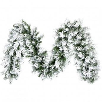 Гирлянда Атлантида BLACK BOX 270*35 см заснеженная