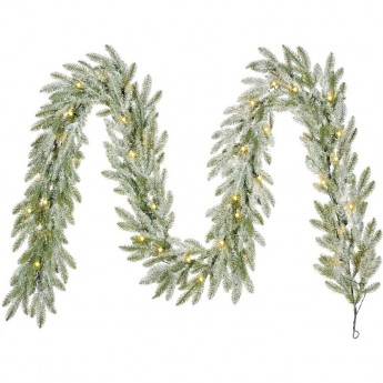 Гирлянда Чемберлен EDELMAN B.V. 270 см б/о 40 ламп заснеженная