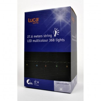 Гирлянда LUCA LIGHTING мягкий теплый свет 370 ламп, длина гирлянды 740 см, для елки 155 см