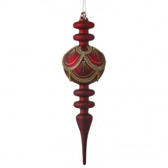 Капля HOUSE OF SEASONS, 32*9 см, красная