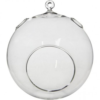 Колба - сфера MICA DECORATIONS, 17,5*14 см, прозрачная