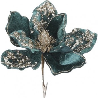 Магнолия изумрудная HOUSE OF SEASONS, 21*20*10 см, на клипсе