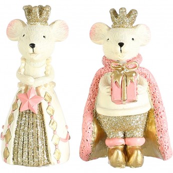 Мышь HOUSE OF SEASONS, 2 вида, 9*5,5*4,5 см, розовая