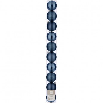 Набор пластиковых шаров HOUSE OF SEASONS, Ø 6 см, шампань, 10 шт.