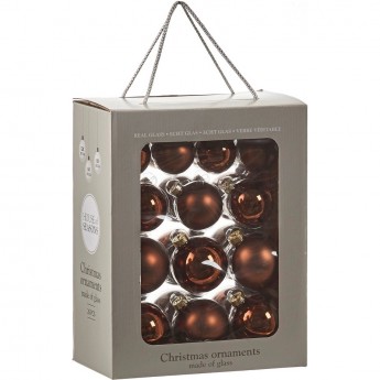 Набор шаров HOUSE OF SEASONS, шоколадный, 26 шт.