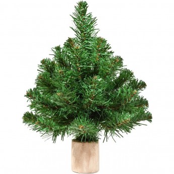 Новогодняя елка TRIUMPH TREE, Лесная Красавица, 30 см, на дерев. подставке, зеленая Новогодняя елка TRIUMPH TREE, Лесная Красавица, 30 см, на дерев. подставке, зеленая