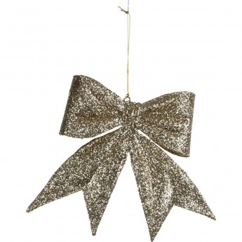 Подвеска бант HOUSE OF SEASONS, 15*15*2 см, золото