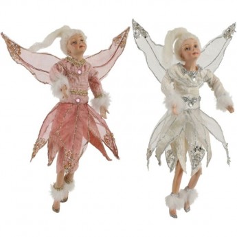 Подвеска фея HOUSE OF SEASONS, 31х21х5 см, красная