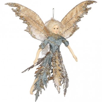 Подвеска фея HOUSE OF SEASONS, голубая, 30*20*8 см