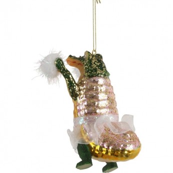 Подвеска крокодил-чирлидер HOUSE OF SEASONS, 12х4,5х6 см