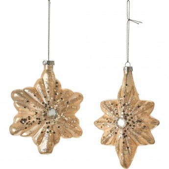 Подвеска лист HOUSE OF SEASONS, 2 вида, 13*10*4 см, цвет коричневый