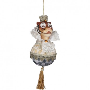 Подвеска тигр HOUSE OF SEASONS, кремовый, 28*13 см