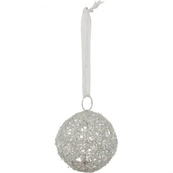 Шар HOUSE OF SEASONS, Ø 10 см, белый