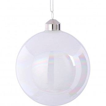 Шар HOUSE OF SEASONS, ø 10 см, белый перламутр