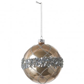 Шар HOUSE OF SEASONS, Ø 10 см, шампань