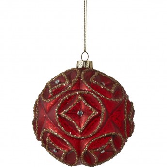 Шар HOUSE OF SEASONS, Ø 10см, красный