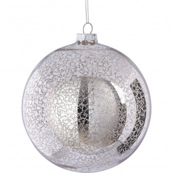 Шар HOUSE OF SEASONS, ø 12 см, античное серебро