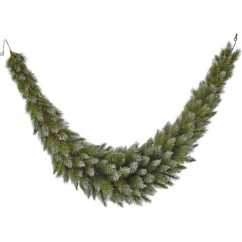 Триумф сваг хвойный TRIUMPH TREE, Женева, 180*33 см, заснеженная