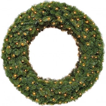 Триумф венок-люстра TRIUMPH TREE, Элегантный, 1 кольцо, 120 см, 296 ламп, зеленый