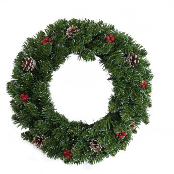 Венок Кристина с ягодами EDELMAN B.V. Ø45 см заснеженный