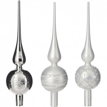 Верхушка на елку HOUSE OF SEASONS, 31 см, 3 вида, первый снег